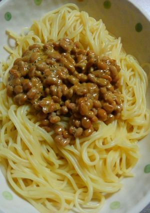 簡単納豆パスタ-レシピのメイン写真