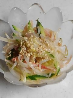 もやし中華風サラダ-レシピのメイン写真