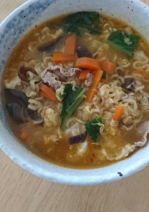 辛ラメーンで酸辣湯風-レシピのメイン写真