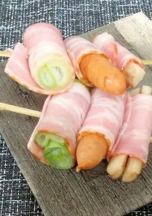 おでんにどうぞ♪　ベーコン巻き　-レシピのメイン写真