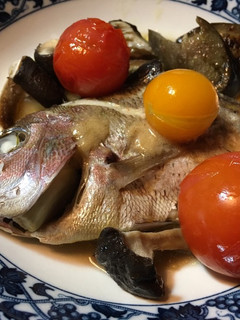 鯛のアクアパッツァ-レシピのメイン写真