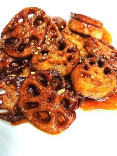 焼いて絡めてシャキシャキ照り焼き蓮根-レシピのメイン写真