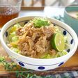 野菜も一緒に採れる★オイマヨの柔らか豚丼