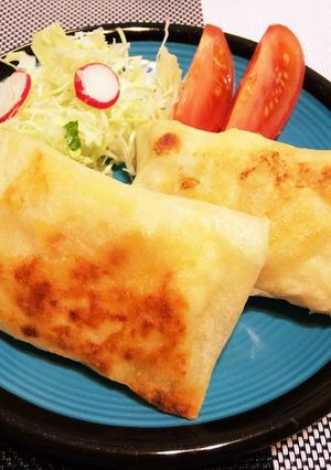 簡単☆春巻きの皮で グラタン リメイク-レシピのメイン写真