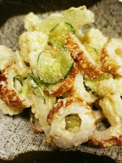 カリフラワーと竹輪のサラダ-レシピのメイン写真