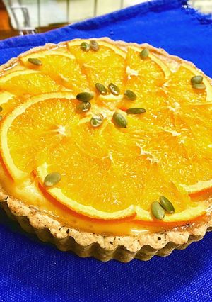 オレンジチーズタルト-レシピのメイン写真