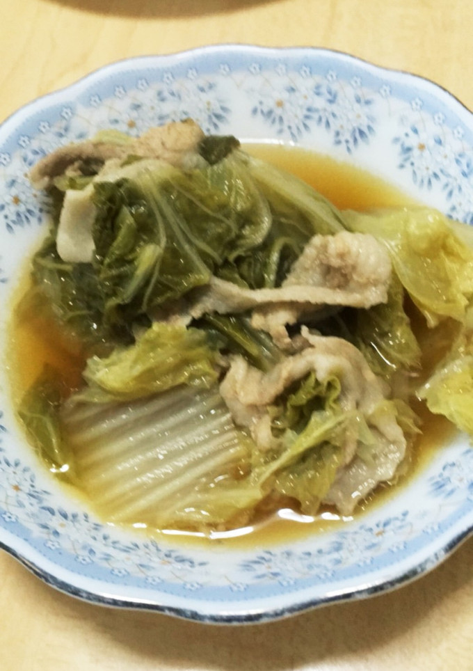 豚肉と白菜のだし煮-レシピのメイン写真