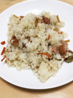 香味ペーストで作ったきんぴらチャーハン-レシピのメイン写真