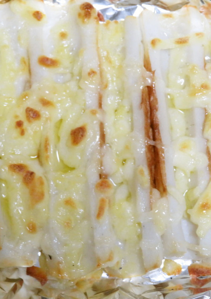 簡単おつまみ・ちくわのﾏﾖﾁｰｽﾞ焼き-レシピのメイン写真