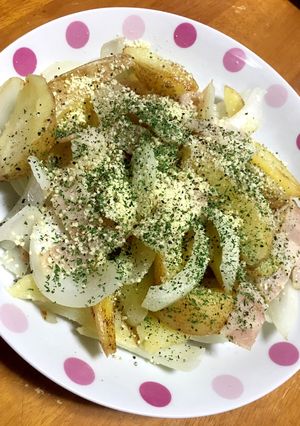 冷凍ポテトで簡単ジャーマンボテト(^^♪-レシピのメイン写真