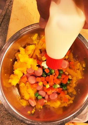 たまにはかぼちゃDeサラダ-レシピのメイン写真