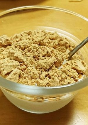 タンパク質☆ハチミツきなこヨーグルト-レシピのメイン写真