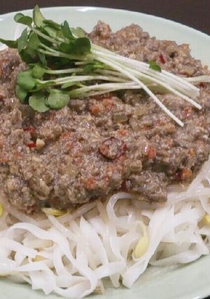 糖質制限ダイエット☆満腹満足☆肉味噌めん-レシピのメイン写真