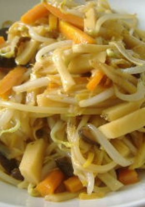 素菜あんかけスパゲティ-レシピのメイン写真