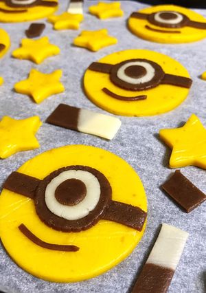 ミニオンクッキー-レシピのメイン写真