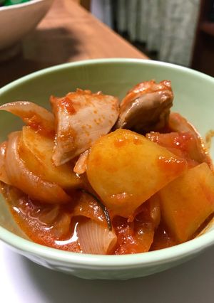 簡単♪本格的♪鶏肉のトマト煮-レシピのメイン写真
