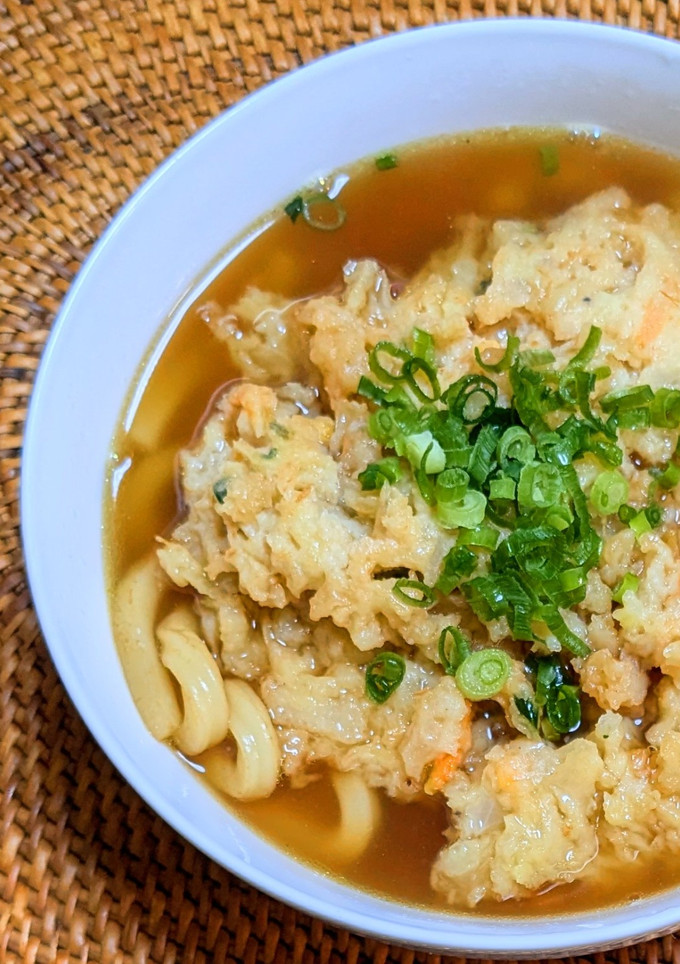 かき揚げうどん-レシピのメイン写真