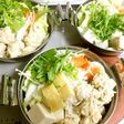 超楽々 お一人様用 鶏だんご鍋 作ります