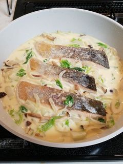 鮭のクリーム煮-レシピのメイン写真