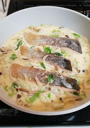 鮭のクリーム煮-レシピのメイン写真