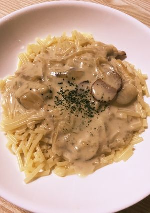 ホワイトソースパスタ☆1歳でも食べられる-レシピのメイン写真