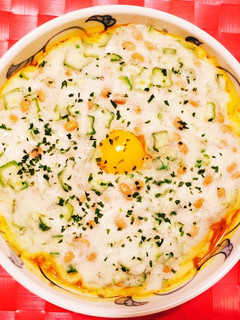 納豆オクラで☆ネバネバふわふわ辛ラーメン-レシピのメイン写真