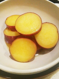 簡単さつまいものオレンジ煮♡-レシピのメイン写真