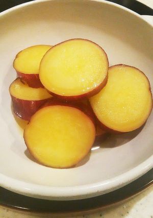 簡単さつまいものオレンジ煮♡-レシピのメイン写真