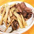 牛肉とゴボウの甘辛煮