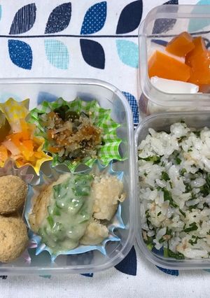 メモ、1歳2ヶ月お弁当-レシピのメイン写真