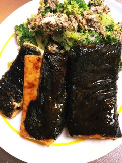 節約!ご馳走!豆腐海苔巻きステーキ!-レシピのメイン写真