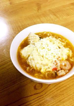 スンドゥブ風辛ラーメン♡-レシピのメイン写真