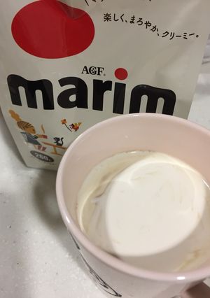 マリーム®でウィンナーコーヒー風☆-レシピのメイン写真