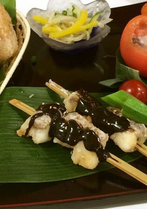 鯛の田楽 蛸と浅利の揚げおにぎり-レシピのメイン写真