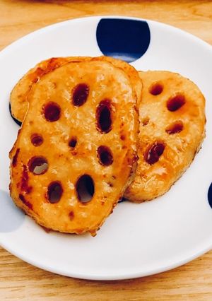 簡単すぎるのに美味しいレンコン焼き-レシピのメイン写真
