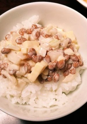 栄養満点！チーズ納豆-レシピのメイン写真