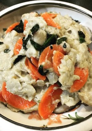 里芋のねっとり醤油麹サラダ-レシピのメイン写真
