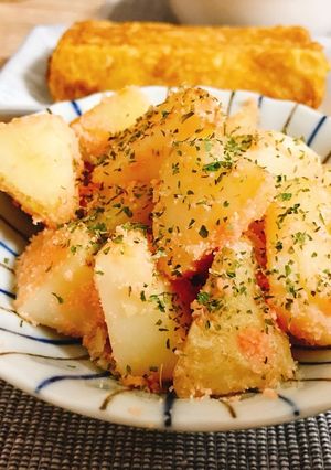 明太ガーリックポテト:-)-レシピのメイン写真