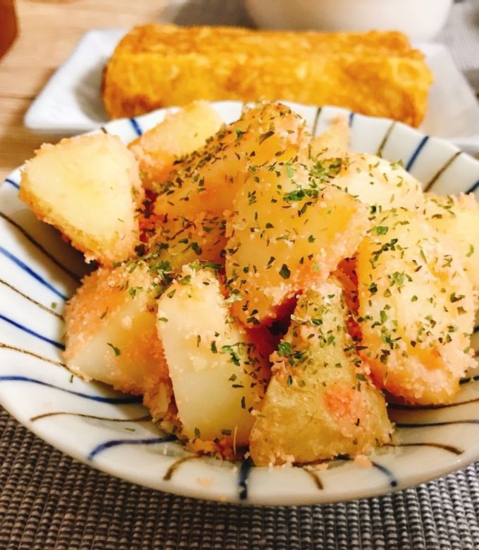明太ガーリックポテト:-)-レシピのメイン写真