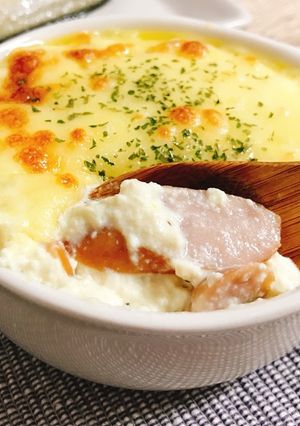 豆腐とウインナーのトロトログラタン:-)-レシピのメイン写真