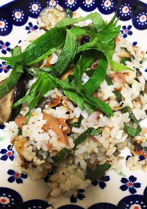 うなぎとなすのチャーハン-レシピのメイン写真