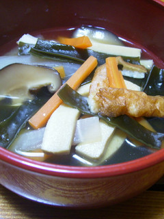 ダシごと食べちゃうこんぶ汁-レシピのメイン写真