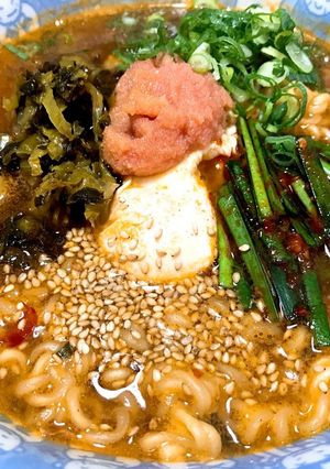 欲張り九州♡辛ラーメン-レシピのメイン写真