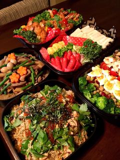 運動会弁当2017年盛りつけ-レシピのメイン写真