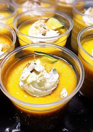 ホクホクかぼちゃのパンプキンプリン-レシピのメイン写真