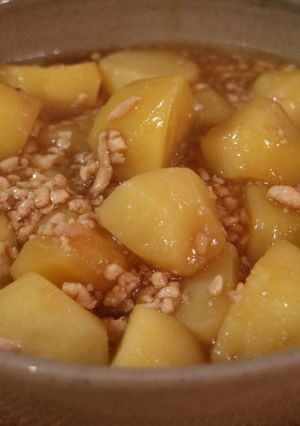 ご飯がすすみます☆じゃがいものそぼろ煮-レシピのメイン写真