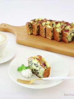 卵・油なし♡さつまいも&黒ごまのケーキ♡-レシピのメイン写真