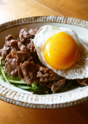 お一人様♡焼肉丼♪-レシピのメイン写真