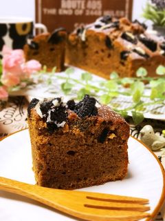 コーヒー香る♡オレオコーヒーケーキ♪-レシピのメイン写真