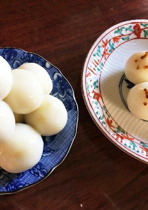 白玉粉で♪お月見だんご-レシピのメイン写真